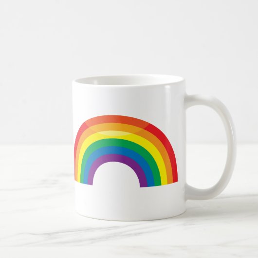 Mug Arc-en-ciel classique (Droite)