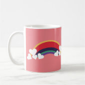 Mug Arc-en-ciel coloré (Gauche)