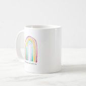 Mug arc-en-ciel d'amour lesbienne (Devant gauche)