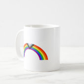 Mug Arc-en-ciel de la fierté Progress (Devant gauche)