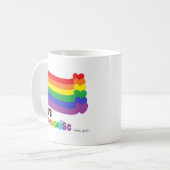 Mug Arc-en-ciel de la promesse de Dieu (Devant gauche)