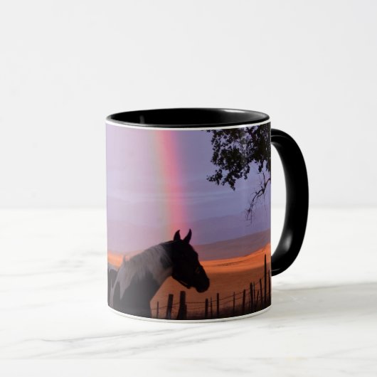 Mug Arc-en-ciel de matin (Devant droit)