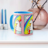 Mug Arc-en-ciel de Unicorne