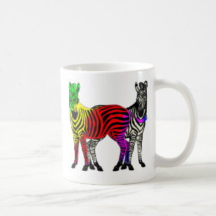 MUG ARC-EN-CIEL DE ZÈBRE ET BLACK/WHITE