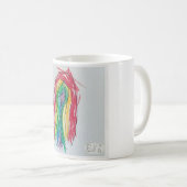 Mug arc-en-ciel d'Eve (Devant droit)