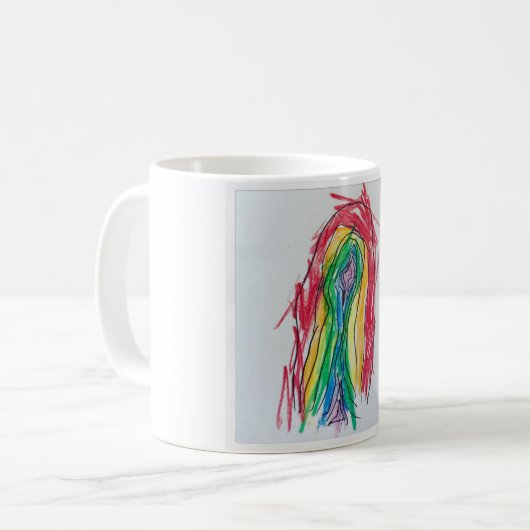 Mug arc-en-ciel d'Eve (Devant gauche)