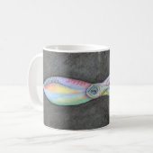 Mug Arc-en-ciel écorché de calmar (Devant gauche)