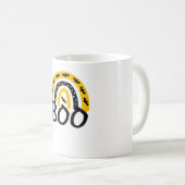 Mug Arc-en-ciel effrayant et Halloween Éffrayant (Devant droit)