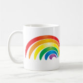 Mug Arc-en-ciel élégant (Gauche)