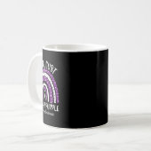 Mug Arc-En-Ciel En Août Nous Portons Des Adjudicateurs (Devant gauche)