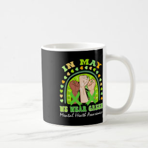 Mug Arc-En-Ciel En Mai Je Porte Le Vert Pour La Santé 