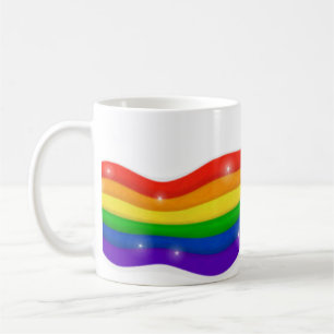 Mug Arc-en-ciel et étoiles