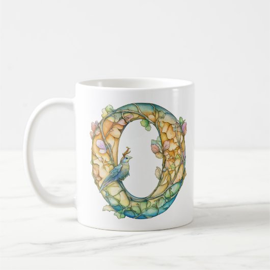 Mug Arc en ciel Fairy Initial 'O' (Gauche)