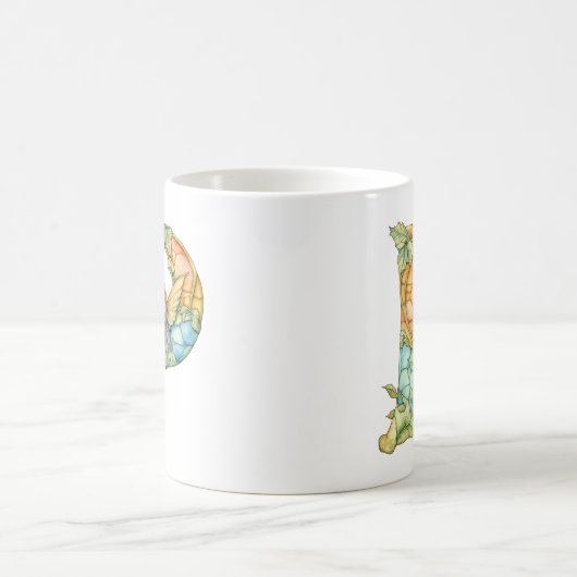 Mug Arc en ciel Fairy Initial 'P' (Centre)