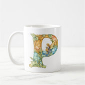 Mug Arc en ciel Fairy Initial 'P' (Gauche)