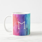 Mug Arc-en-ciel fait sur commande (Gauche)