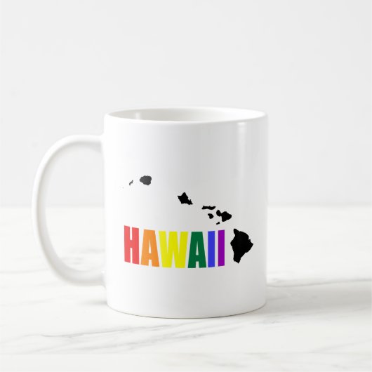 Mug Arc-en-ciel hawaïen 2 (Gauche)