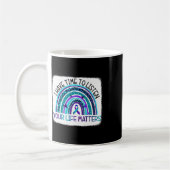 Mug Arc En Ciel J'Ai Le Temps D'Écouter Prévention Sui (Gauche)