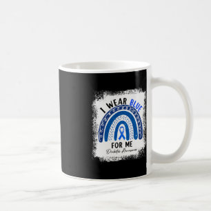 Mug Arc En Ciel Je Porte Du Ruban Bleu Pour Moi Diabèt