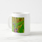 Mug Arc en ciel libellule et fleur (Devant gauche)