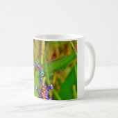 Mug Arc en ciel libellule et fleur (Devant droit)
