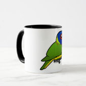 Mug Arc-en-ciel Lorikeet de Birdorable (Devant gauche)