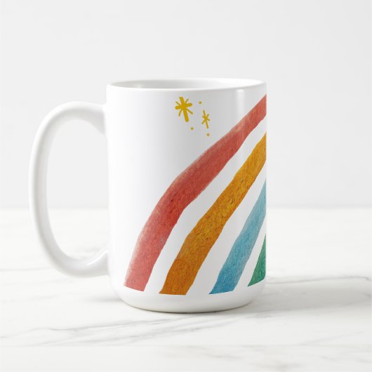 Mug Arc-en-ciel magique (Gauche)