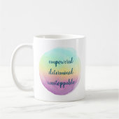 Mug Arc-en-ciel non stoppable (Gauche)