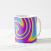 Mug arc-en-ciel ondulé (Devant droit)