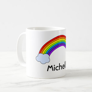 Mug Arc-en-ciel personnalisé