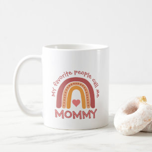 Mug Arc-en-ciel pour maman de la part des enfants