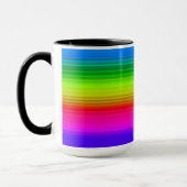 Mug Arc-en-ciel rayé (Gauche)