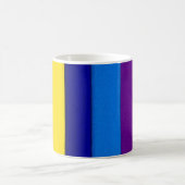 Mug Arc en ciel rayures lumineuses (Centre)