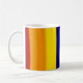 Mug Arc en ciel rayures lumineuses (Gauche)