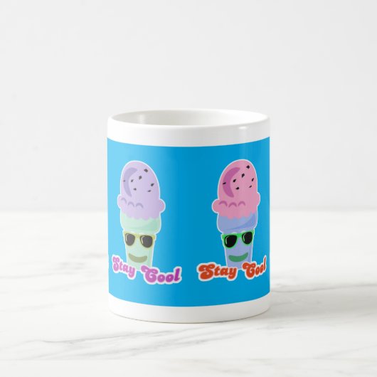 Mug Arc-en-ciel Rester Cool cône Pals (Centre)