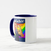 Mug Arc-en-ciel Rosie (Devant gauche)