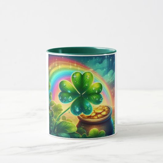 Mug Arc-en-ciel Saint Patrick's Day trver (Centre)