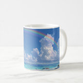 Mug Arc-en-ciel sur l'océan (Devant droit)