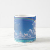 Mug Arc-en-ciel sur l'océan (Centre)