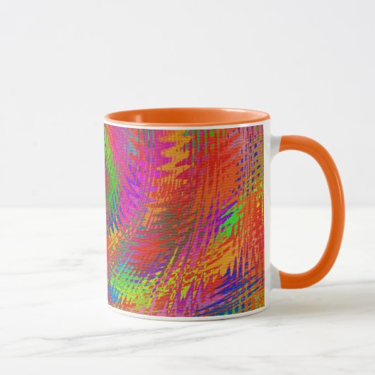 Mug Arc-en-ciel tissé (Droite)