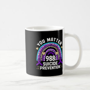 Mug Arc en ciel Vous 988 Prévention du suicide