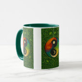 Mug Arc-en-ciel Yin Yang (Devant gauche)