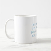 Mug Arc en fleurs d'iris violets jolis (Gauche)