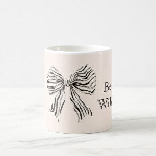 Mug Arc imprimé zèbre Sois sauvage