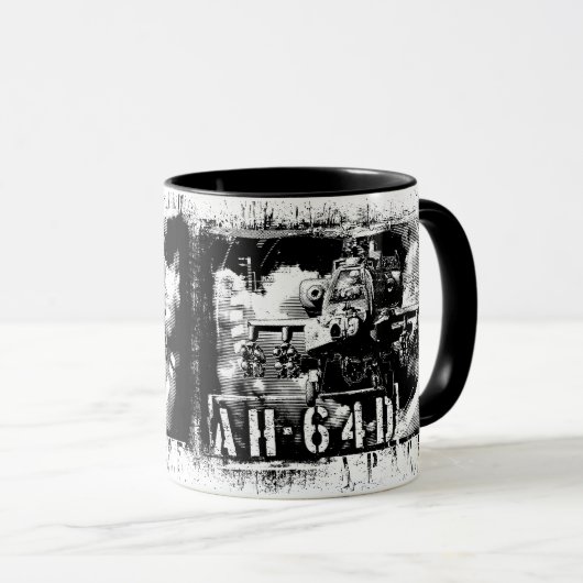 Mug Arc long Apache AH-64D (Devant droit)