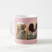 Mug Arc rose ceinture élégante multi photo meilleure m (Devant gauche)