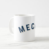 Mug Arc Vintage de la Mecque, Arabie Saoudite (Devant gauche)
