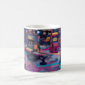 Mug Arcade Rétro Futuriste dans l'Espace (Centre)