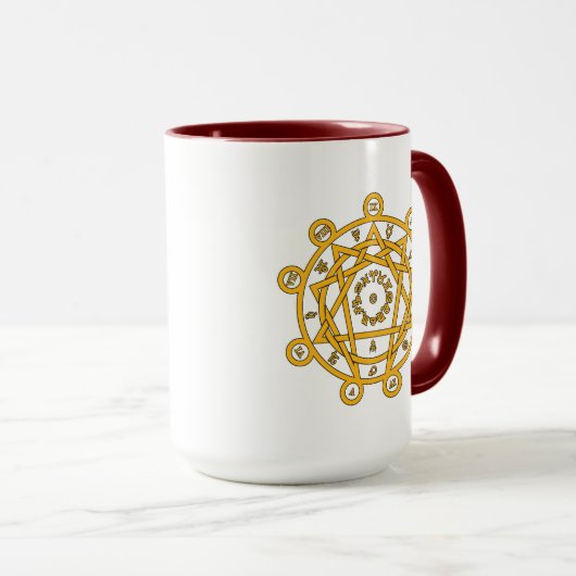 Mug Arcane Enneagram (Devant droit)