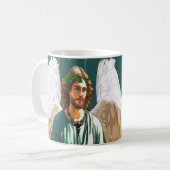 Mug Archangel Saint Raphael Healing Angel Prayer Gift (Devant gauche)